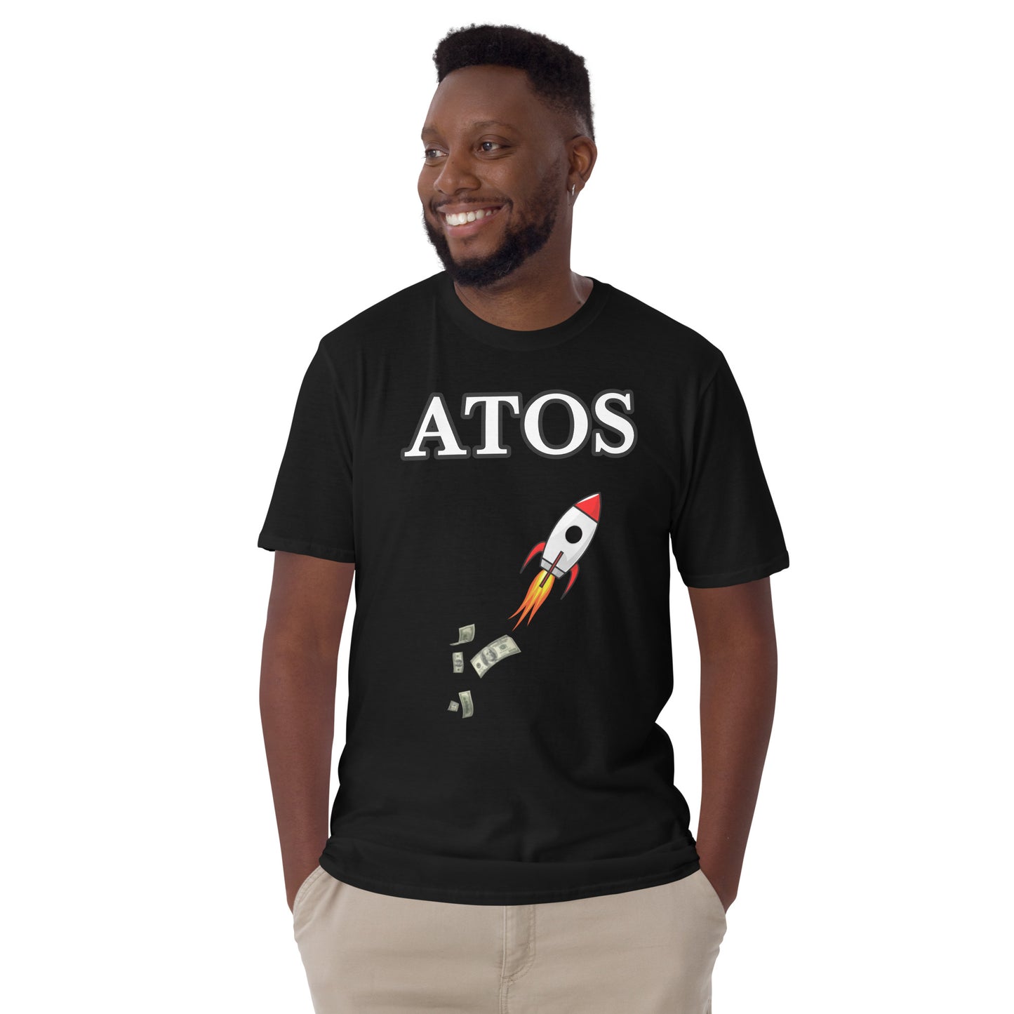 Atossa Therapeutics (ATOS) stock ticker T-Shirt -Stonksabove.com