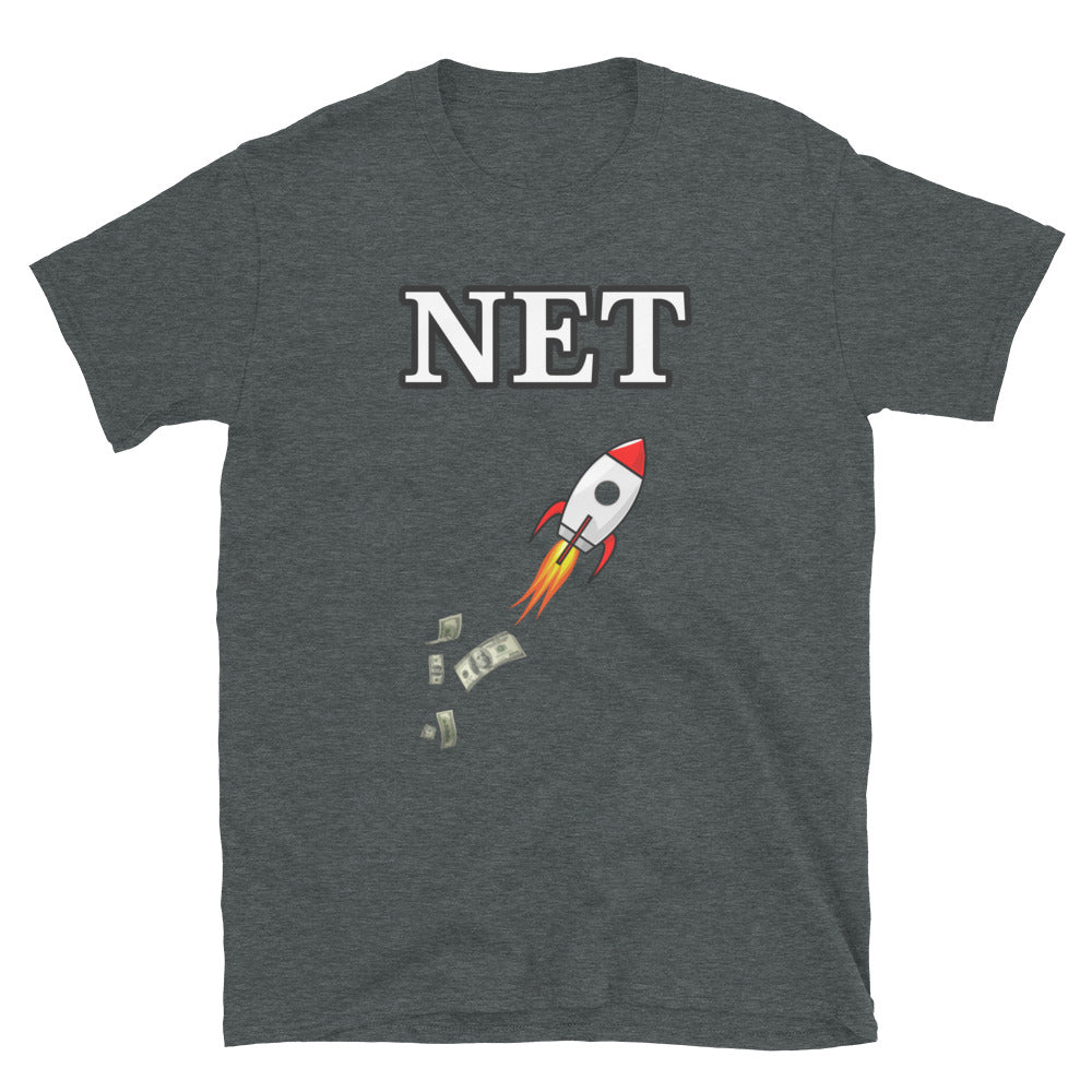 Cloudfare (NET) Stock market ticker T-Shirt | Stonksabove.com