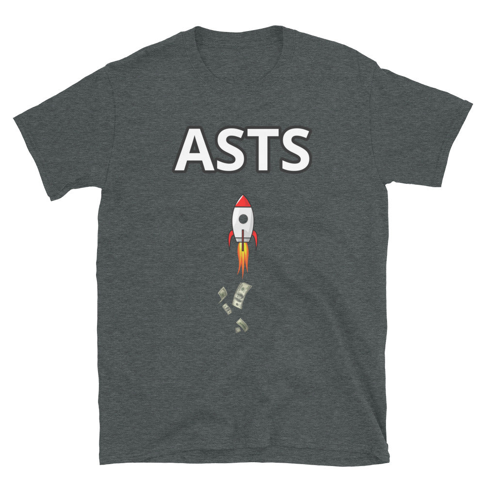 AST Space Mobile (ASTS) Stock ticker t-shirt  | Stonksabove.com