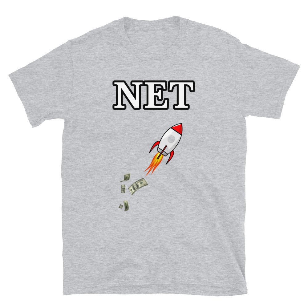 Cloudfare (NET) Stock market ticker T-Shirt | Stonksabove.com