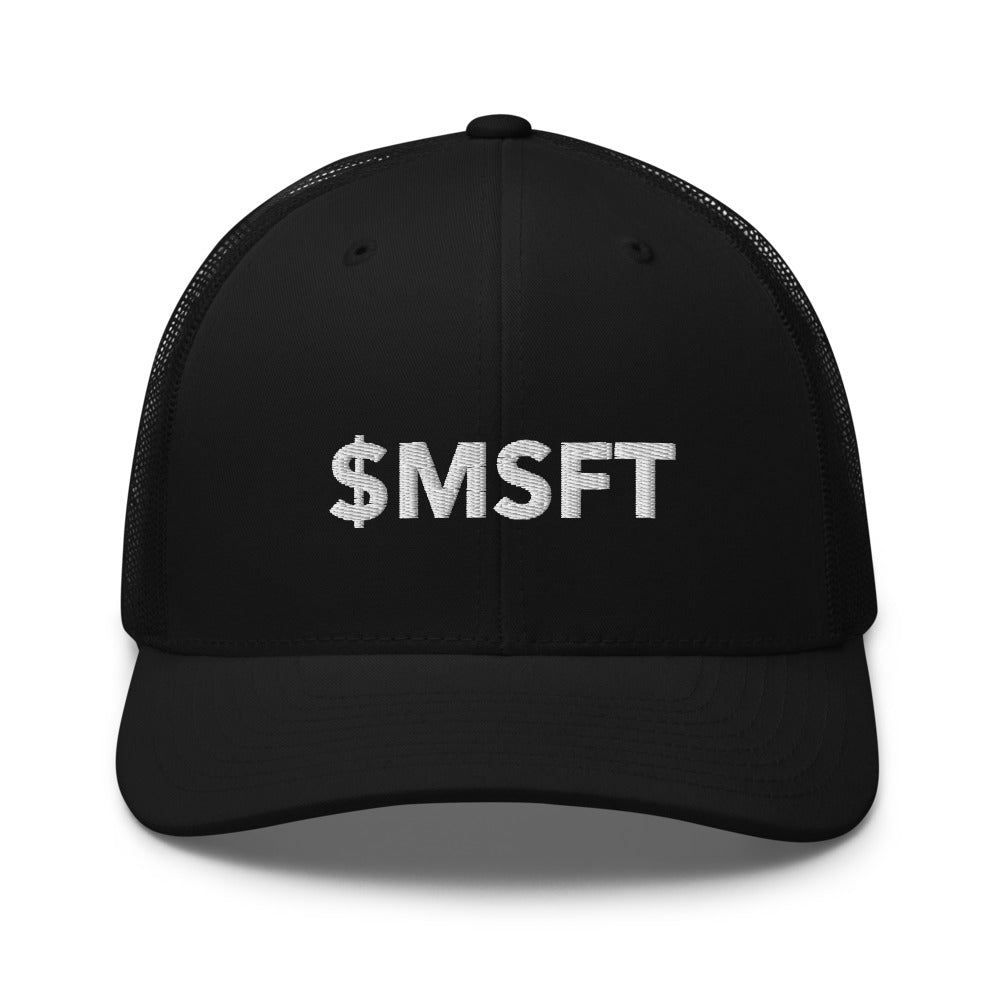 Microsoft (MSFT) Trucker Hat | Stonksabove.com