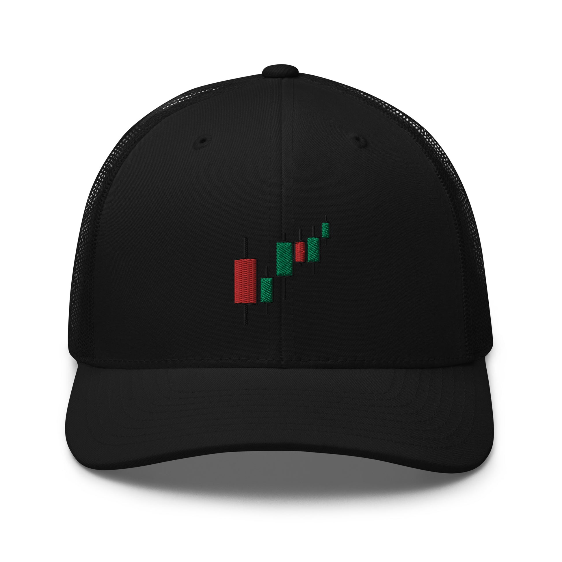 Candlesticks Stock trader Trucker Cap