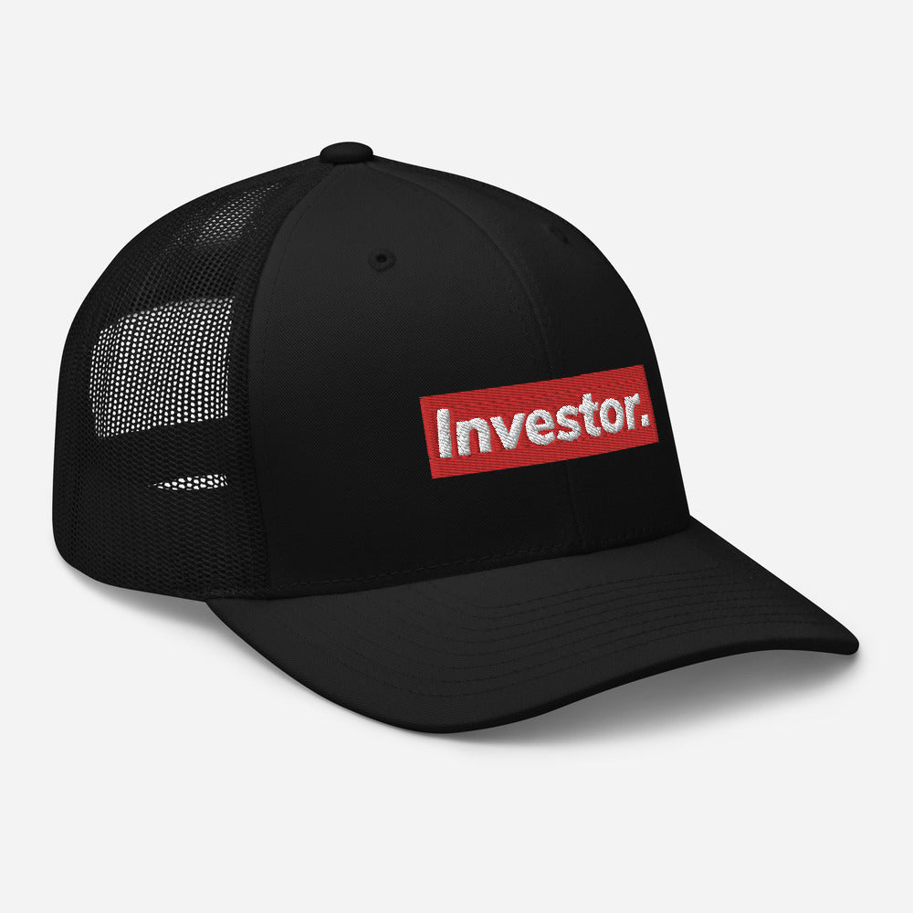 Investor Supreme Trucker Cap (Hat) | Stonksabove.com - Stonksabove.com