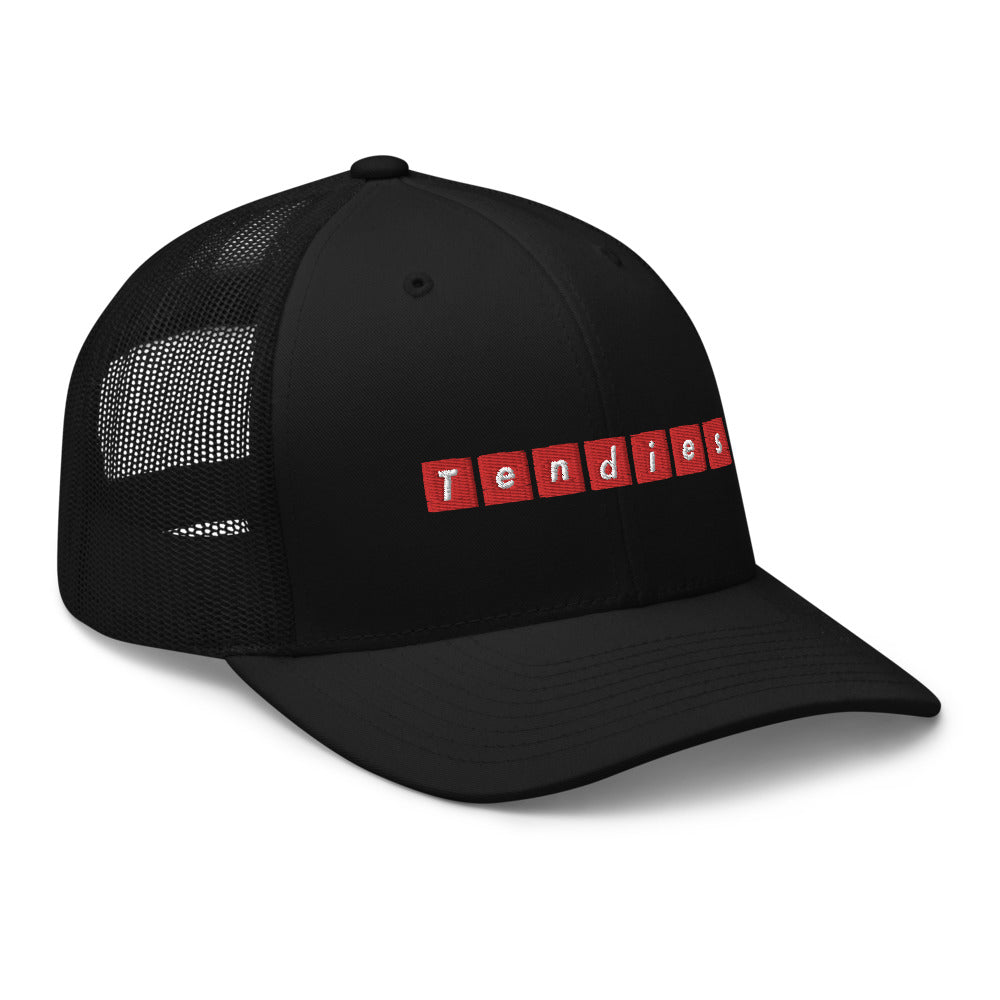 TENDIES WallStreetBets Trucket Cap (Hat) | Stonksabove.com - Stonksabove.com