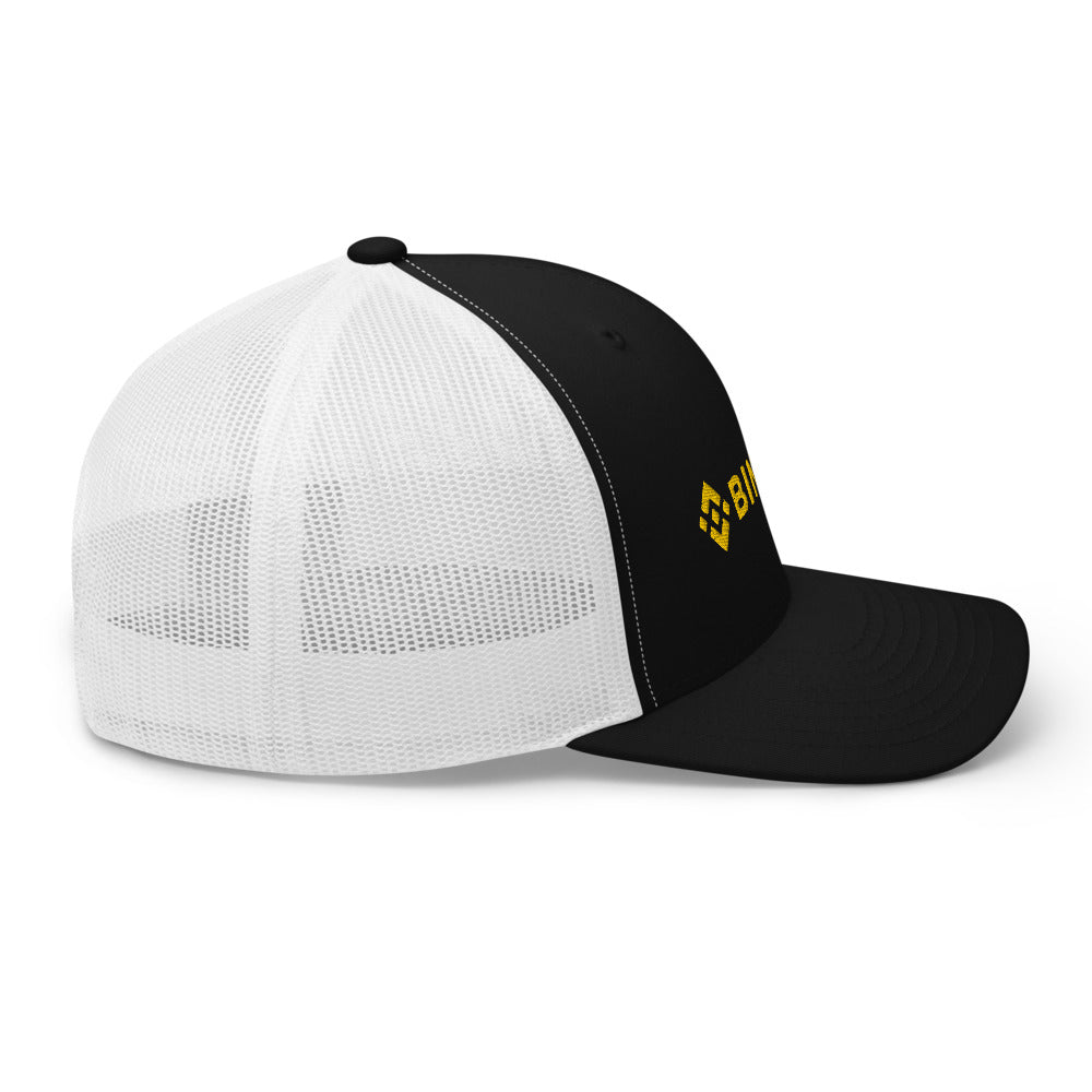 Binance (BNB) Coin Trucker Cap | Stonksabove.com