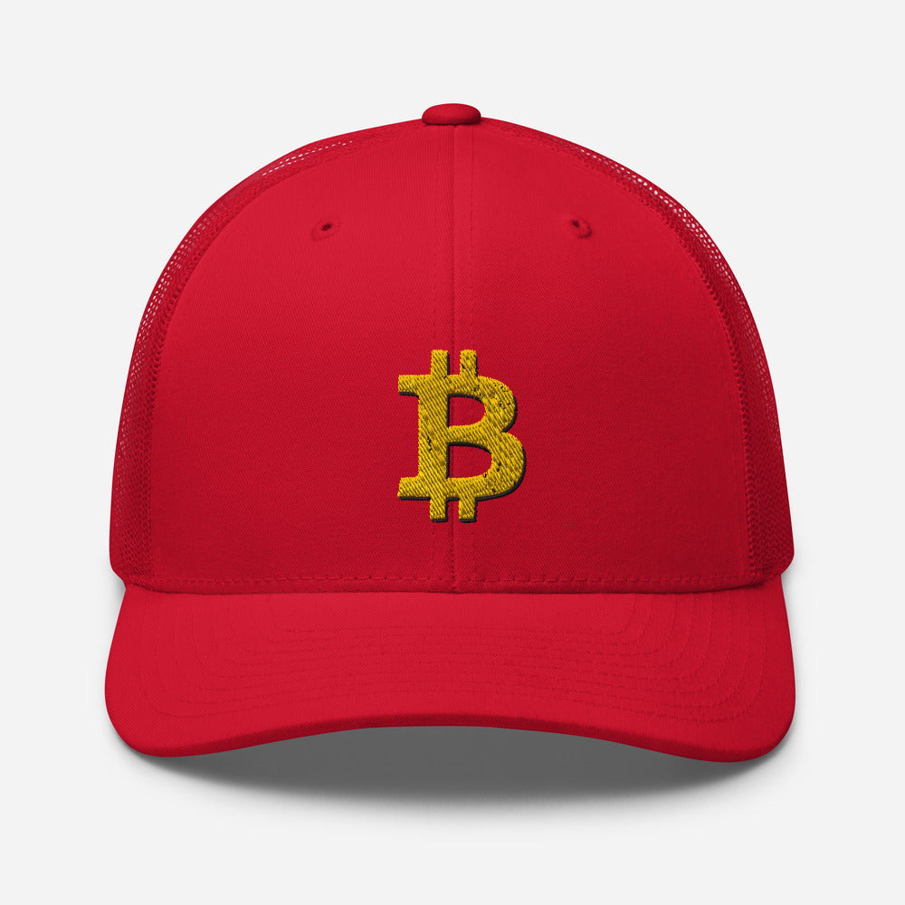 Bitcoin (BTC) Trucker Hat | Stonksabove.com