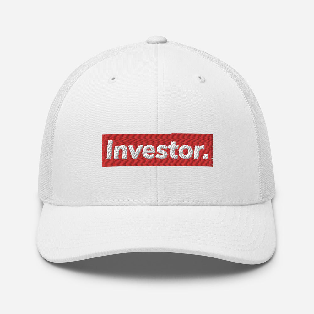 Investor Supreme Trucker Cap (Hat) | Stonksabove.com - Stonksabove.com