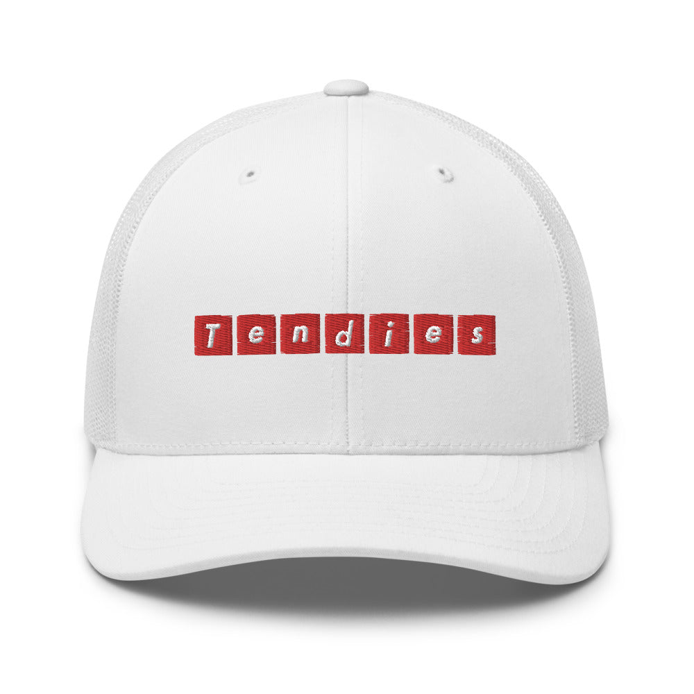 TENDIES WallStreetBets Trucket Cap (Hat) | Stonksabove.com - Stonksabove.com