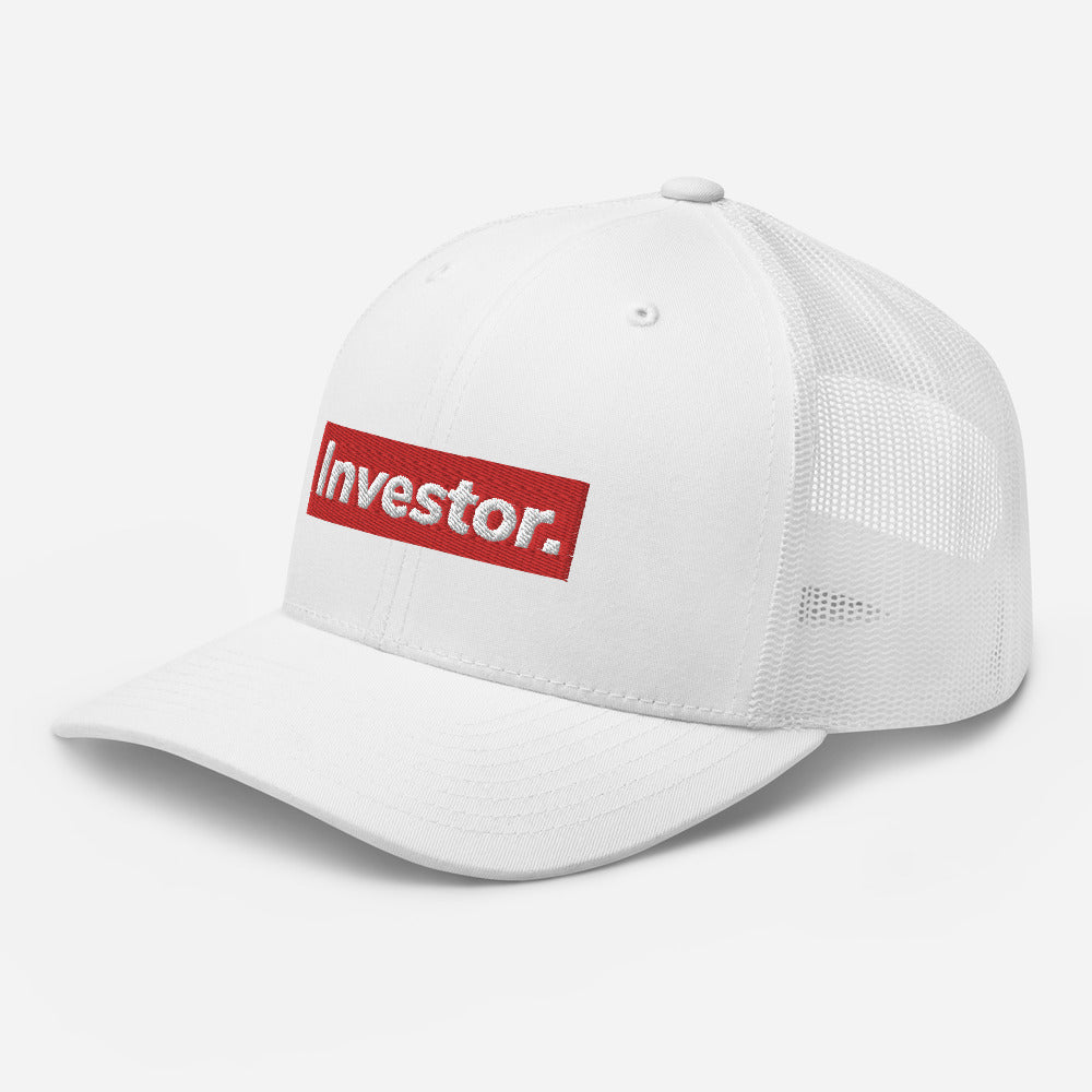 Investor Supreme Trucker Cap (Hat) | Stonksabove.com - Stonksabove.com