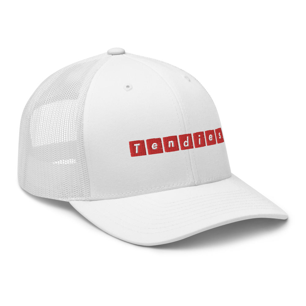 TENDIES WallStreetBets Trucket Cap (Hat) | Stonksabove.com - Stonksabove.com