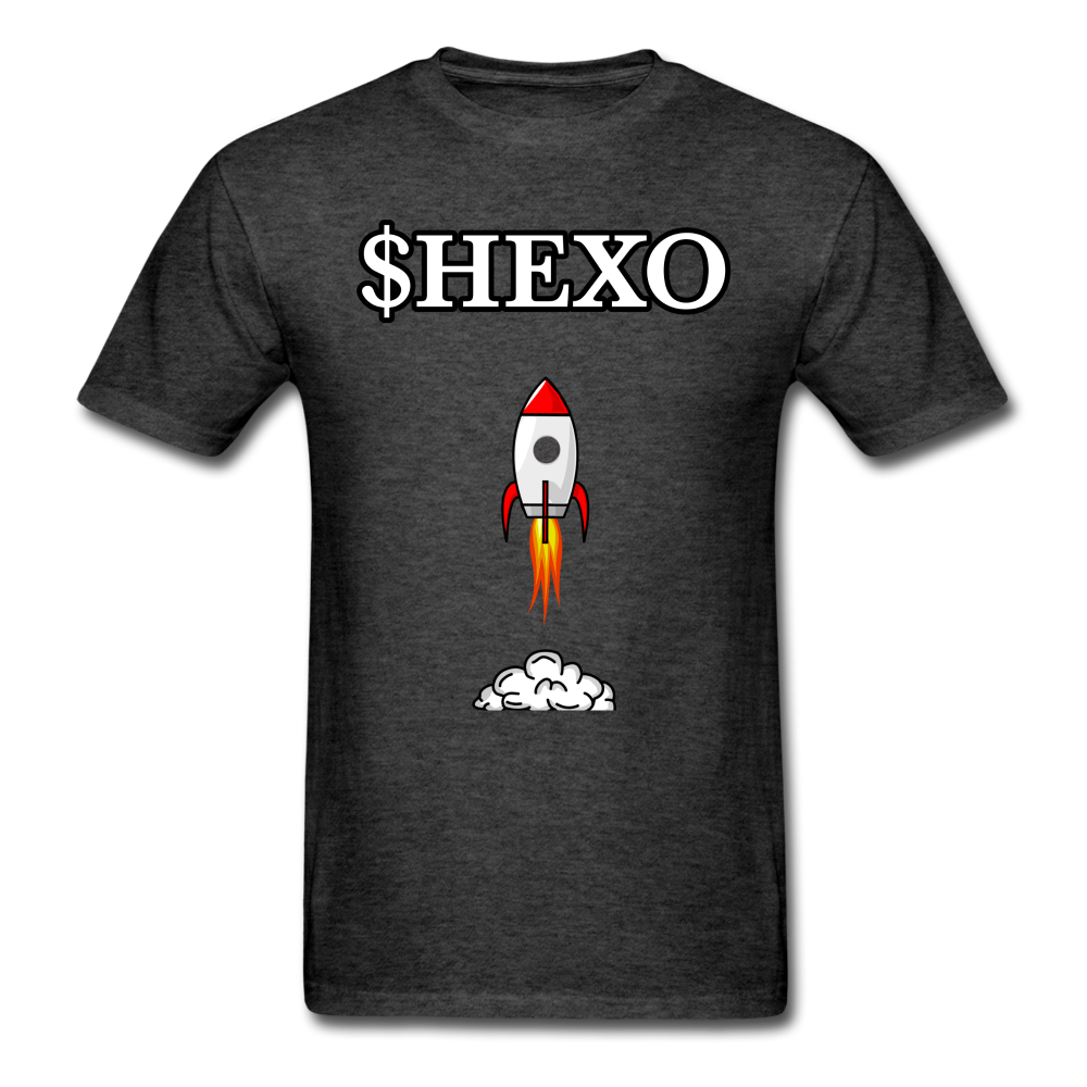 HEXO Corp. Stock Ticker T-Shirt | Stonksabove.com - heather black