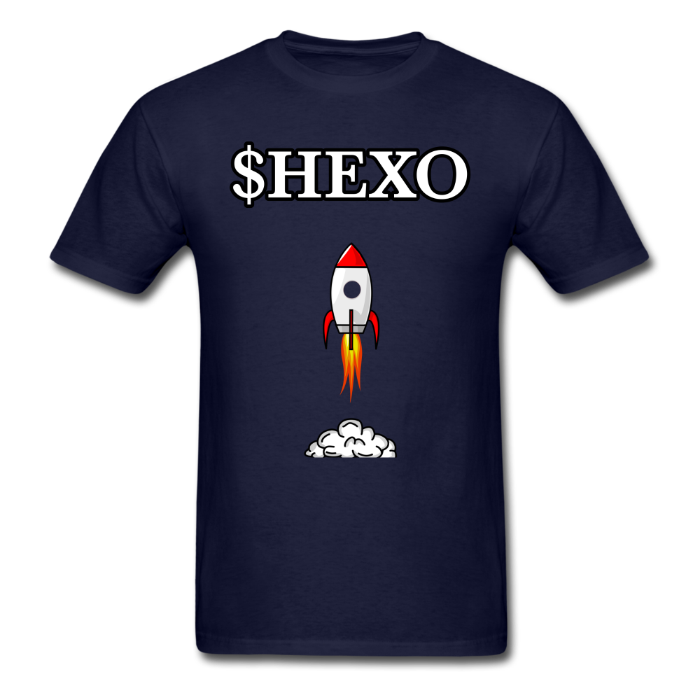 HEXO Corp. Stock Ticker T-Shirt | Stonksabove.com - navy