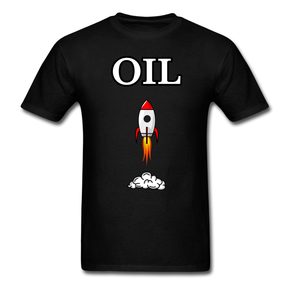 Crude Oil ($OIL) T-Shirt | Stonksabove.com - black