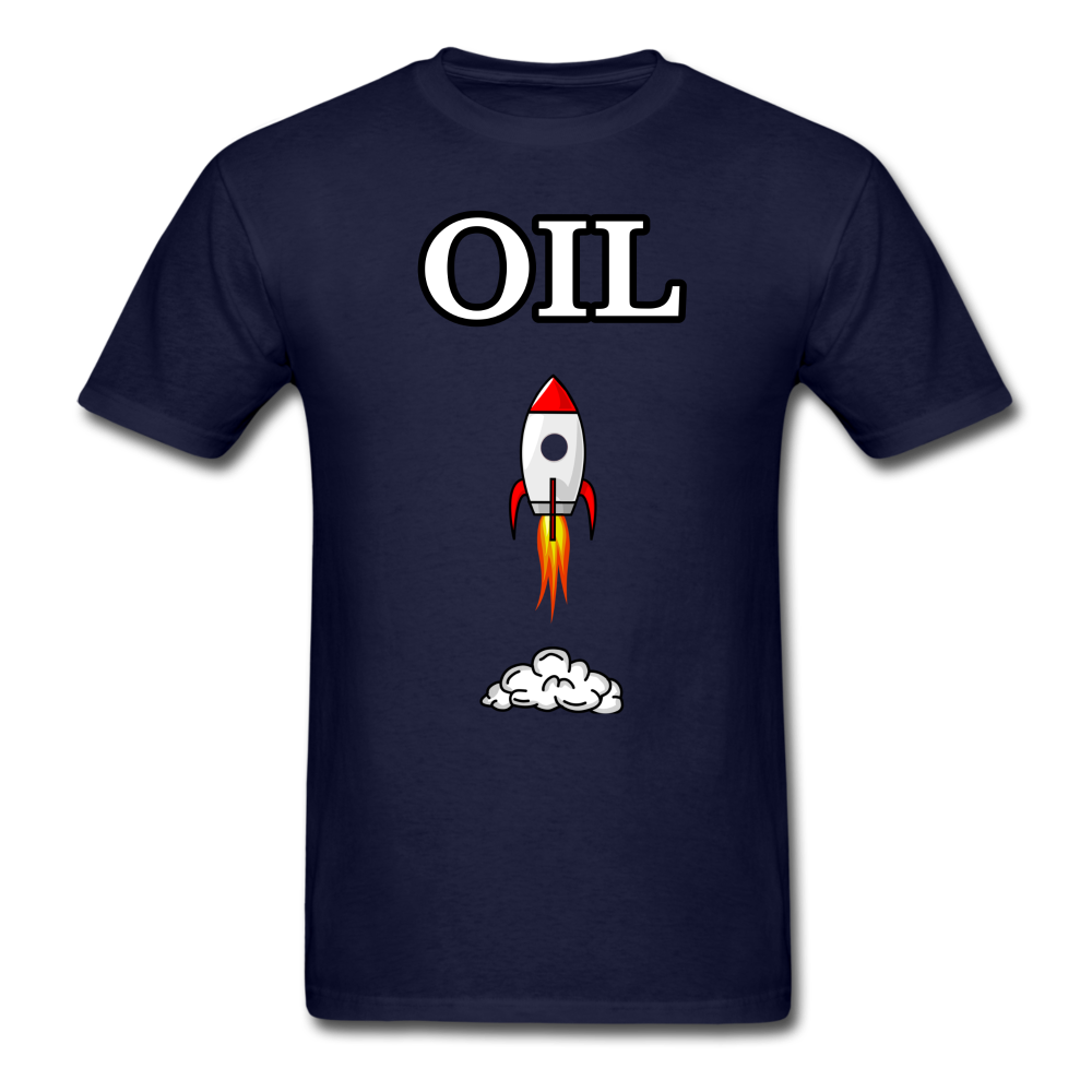 Crude Oil ($OIL) T-Shirt | Stonksabove.com - navy