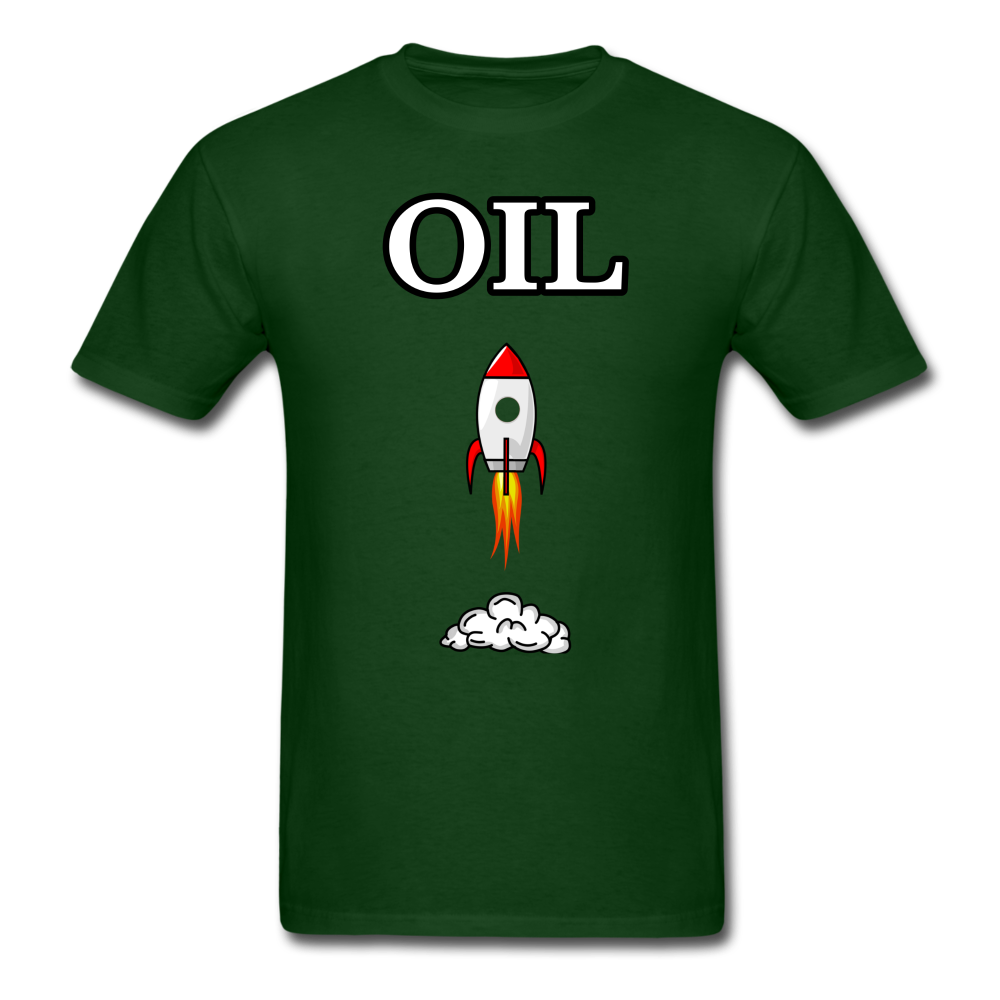 Crude Oil ($OIL) T-Shirt | Stonksabove.com - forest green