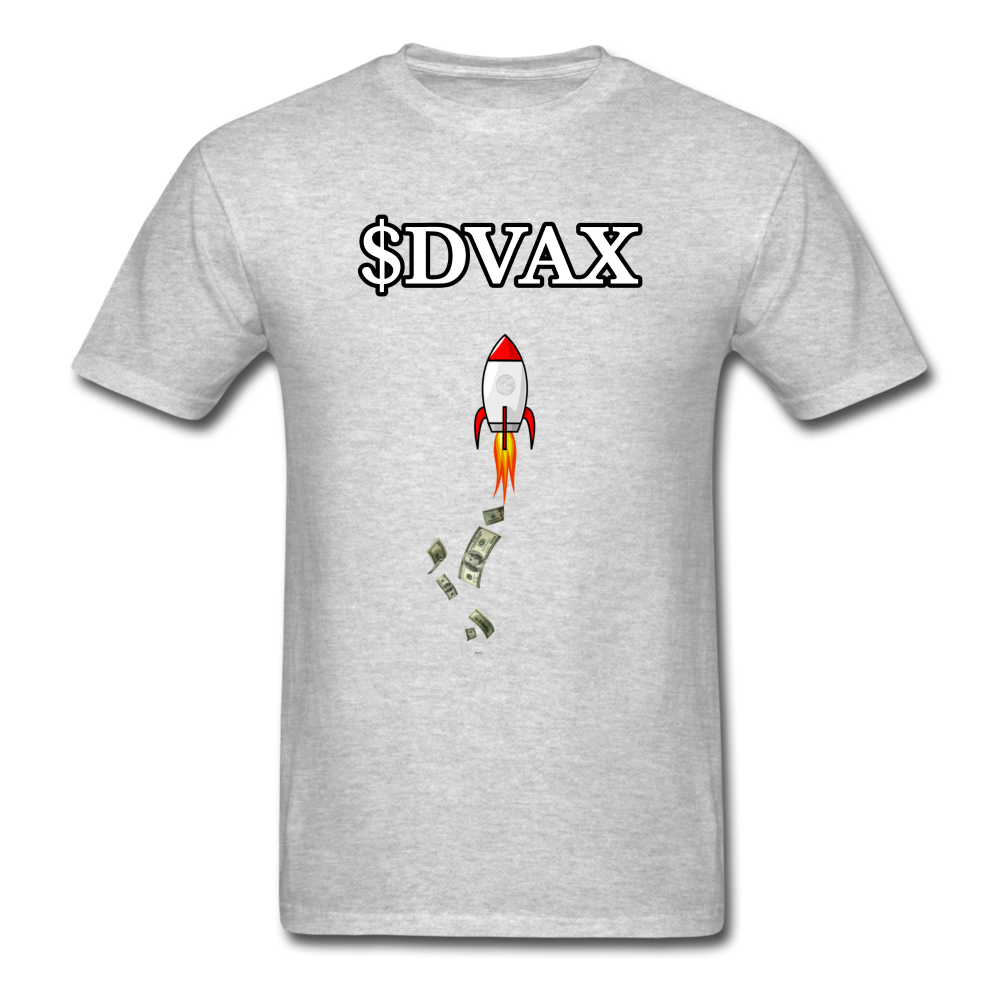 Dynavax (DVAX) Stock Market T-Shirt | Stonksabove.com - heather gray