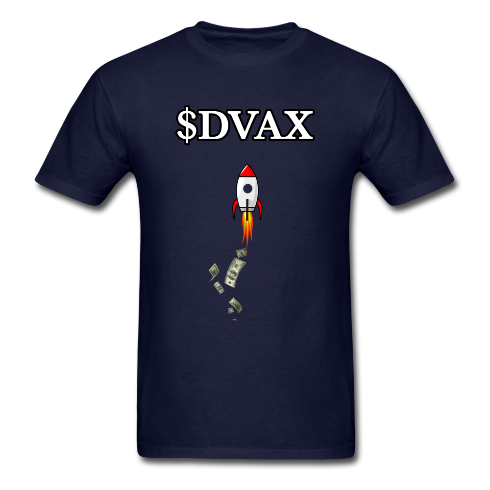 Dynavax (DVAX) Stock Market T-Shirt | Stonksabove.com - navy