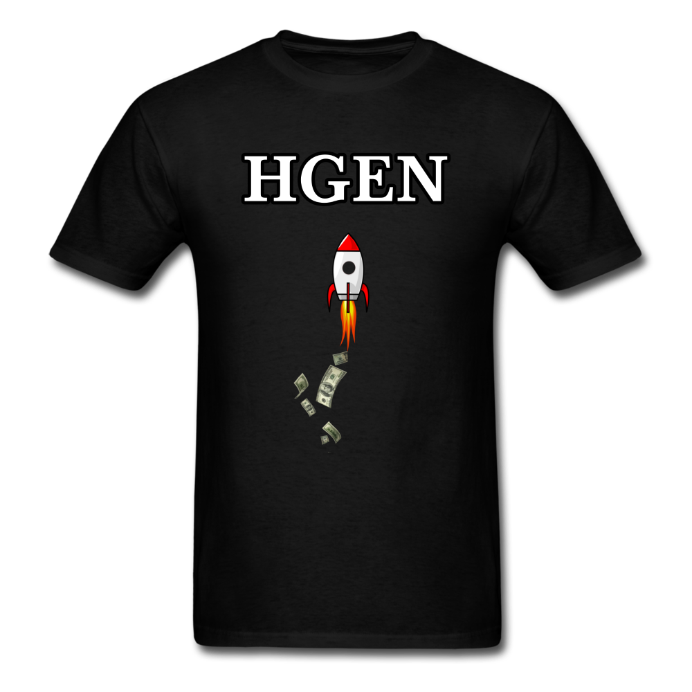 Humanigen ($HGEN) Stock Ticker T-Shirt | Stonksabove.com - black