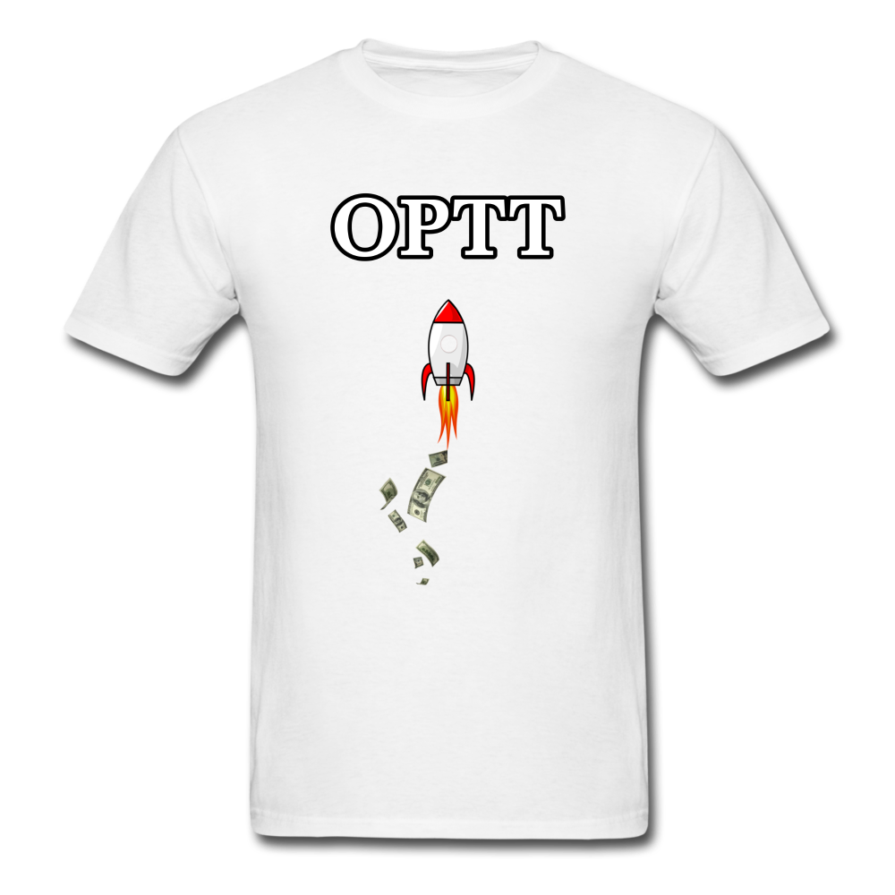 Ocean Power Tech. ($OPTT) Stock T-Shirt | Stonksabove.com - white