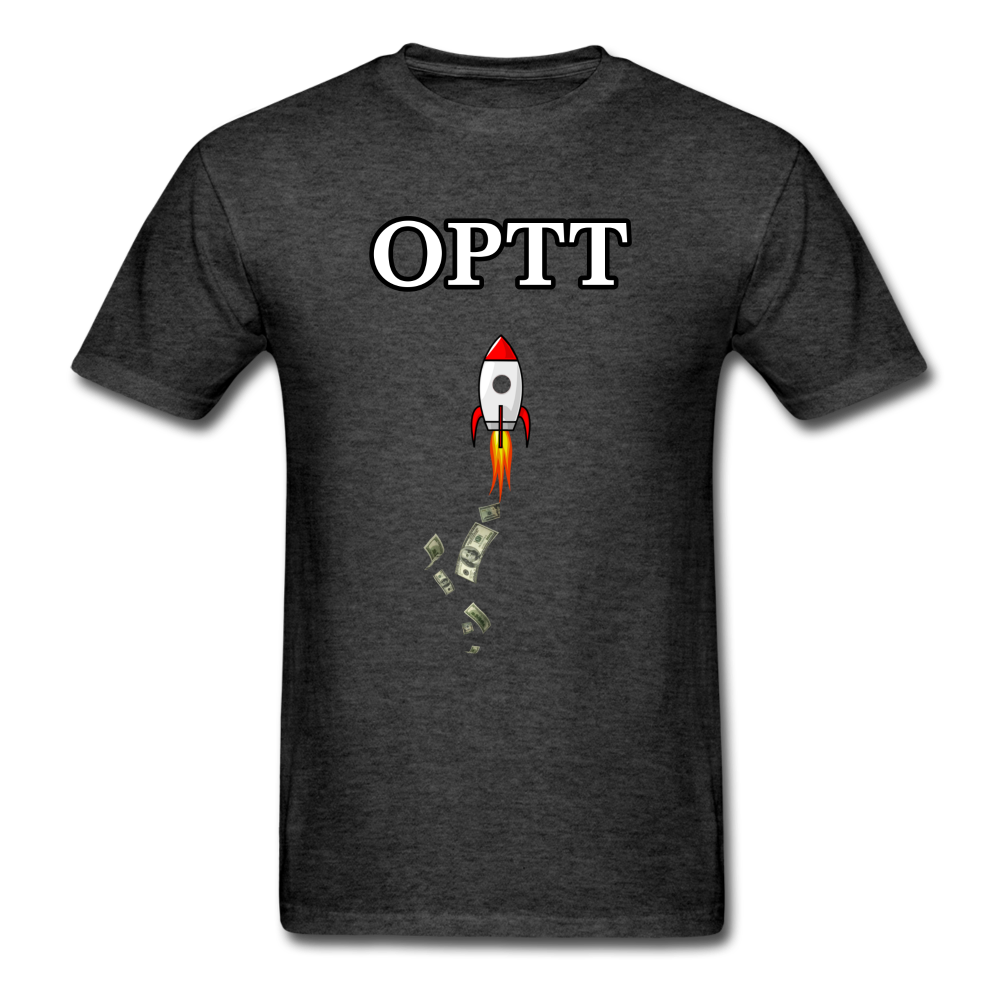 Ocean Power Tech. ($OPTT) Stock T-Shirt | Stonksabove.com - heather black