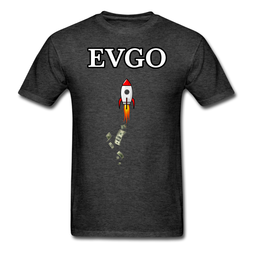 EVgo ($EVGO) Stock T-Shirt | Stonksabove.com - heather black