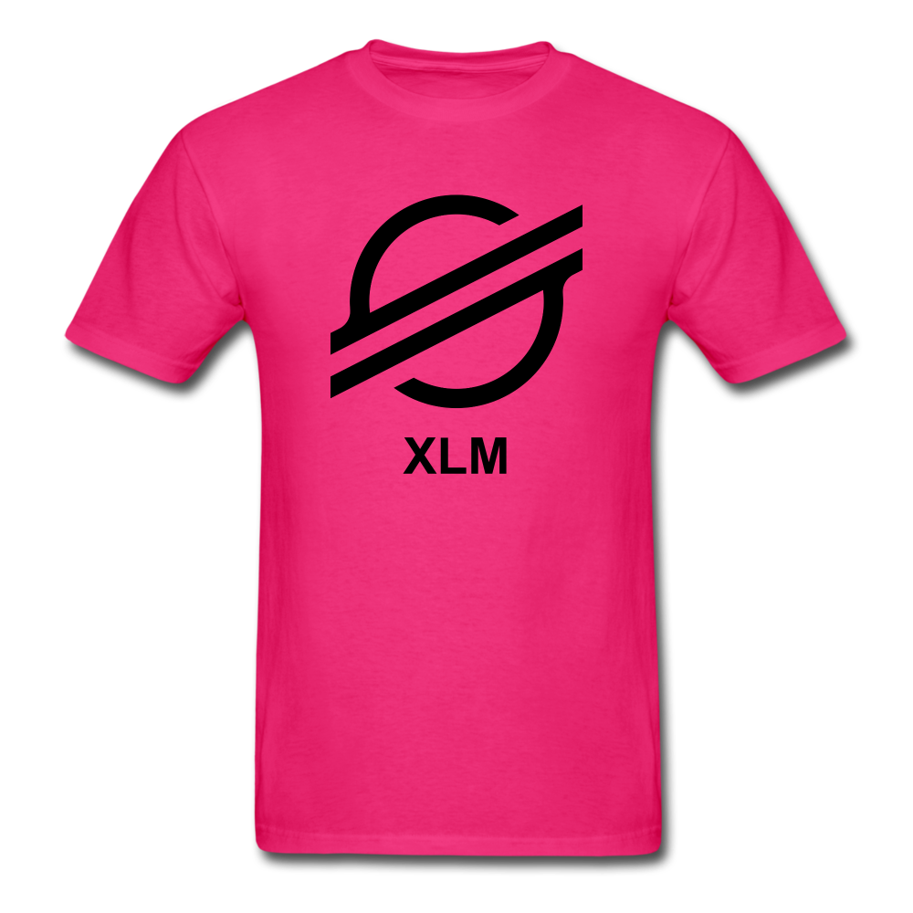 Stellar (XLM) Coin Crypto T-Shirt | Stonksabove.com - fuchsia