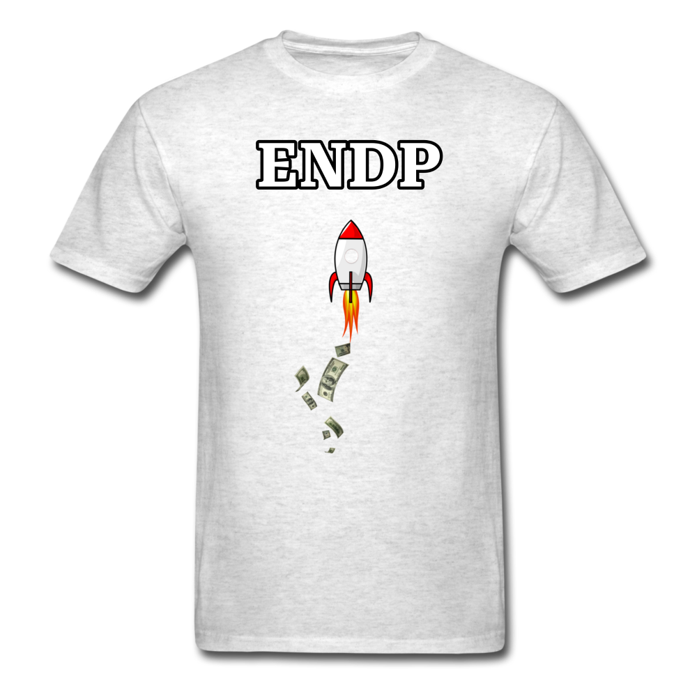 $ENDP Stock Ticker T-Shirt - light heather gray