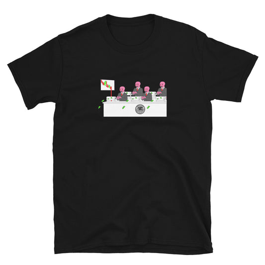 Red Wojaks Money Machine Printer BRRRR T-Shirt