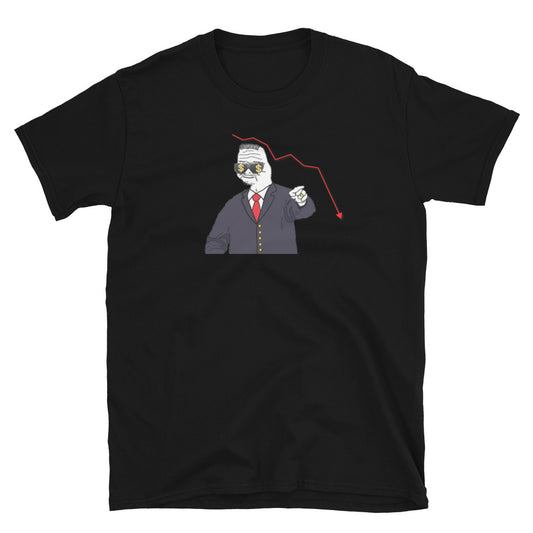 Wojak recession Stonks T-Shirt