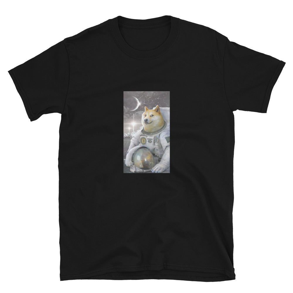 Dogecoin Astronaut landed on the moon T-Shirt