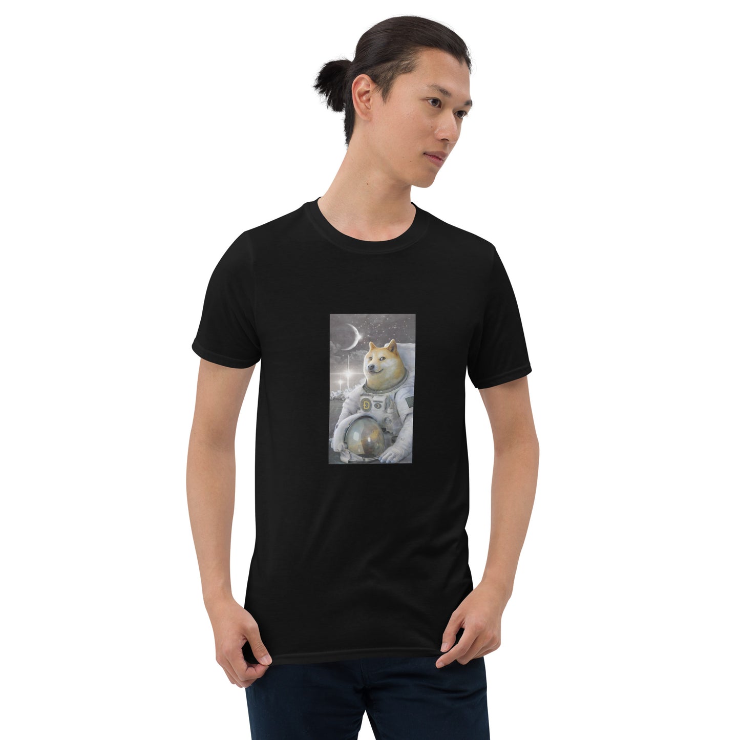 Dogecoin Astronaut landed on the moon T-Shirt