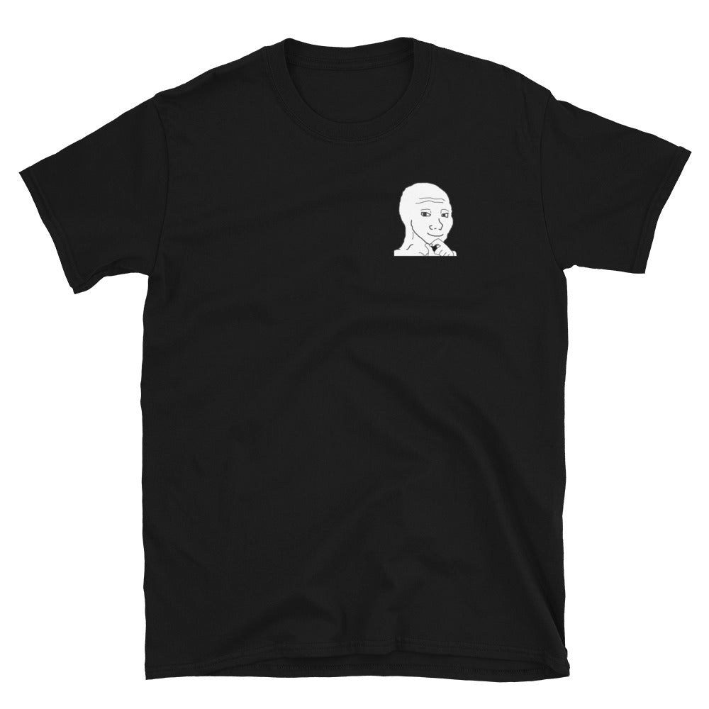 Pea Head Wojak Smiling T-Shirt