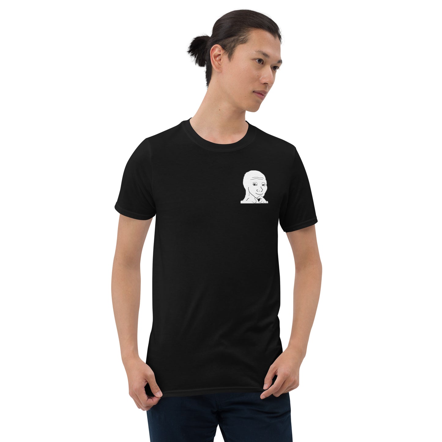 Pea Head Wojak Smiling T-Shirt