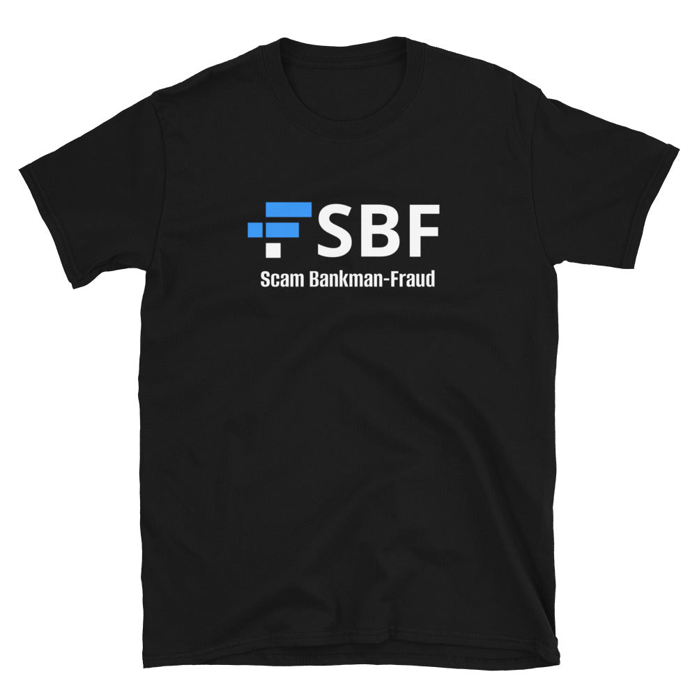 FTX.COM Scam Bankman-Fraud T-Shirt  stock market gift idea for investors and traders