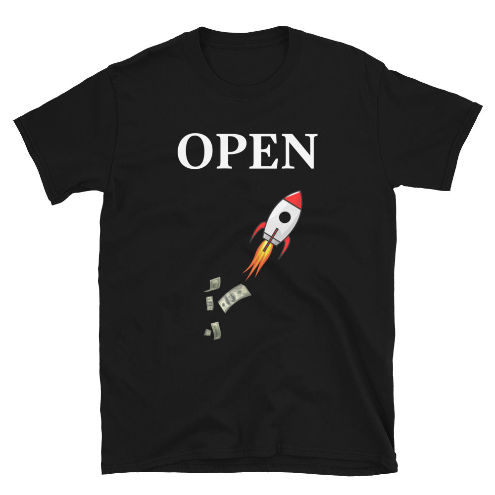 Opendoor Technologies (OPEN) Stock ticker t-shirt