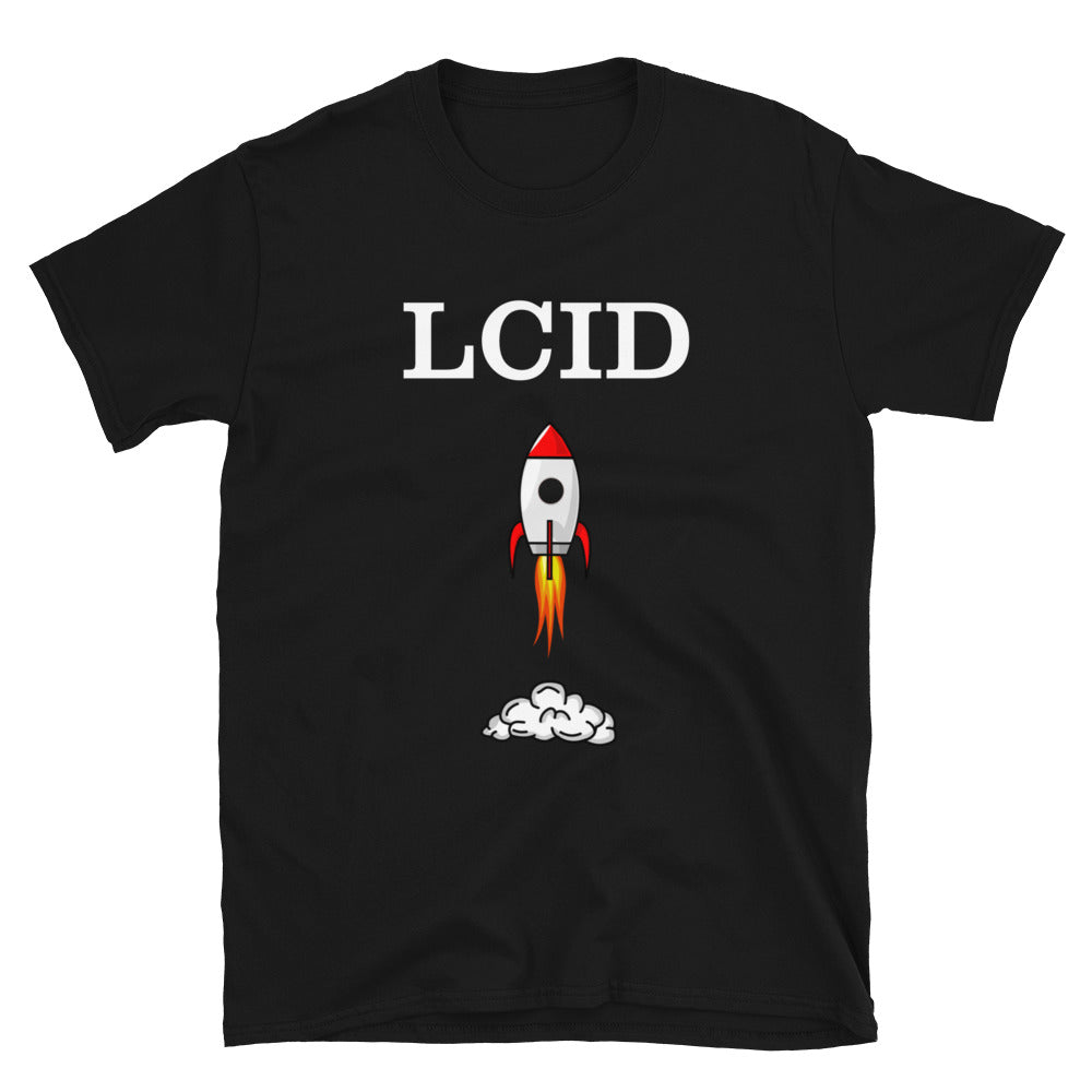 Lucid Motors (LCID) Stock ticker T-Shirt | Stonksabove.com