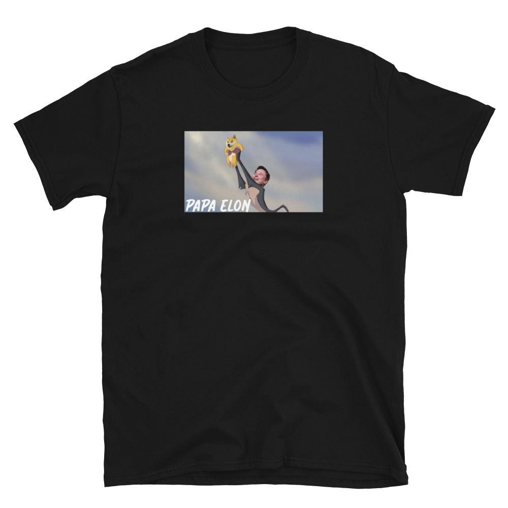 Papa Elon T-Shirt | Dogecoin Meme | Crypto Market Investor Merchandise