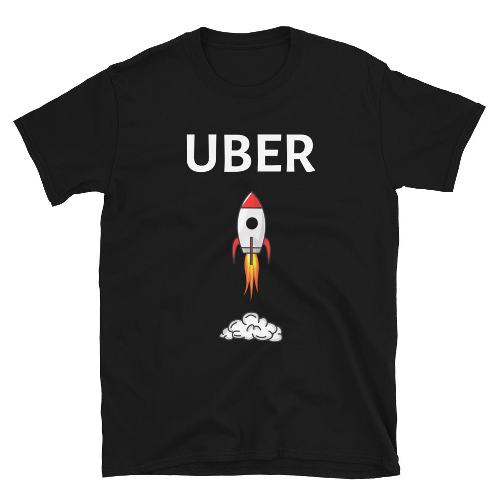 UBER Ticker Stock Market T-Shirt  | Stonksabove.com