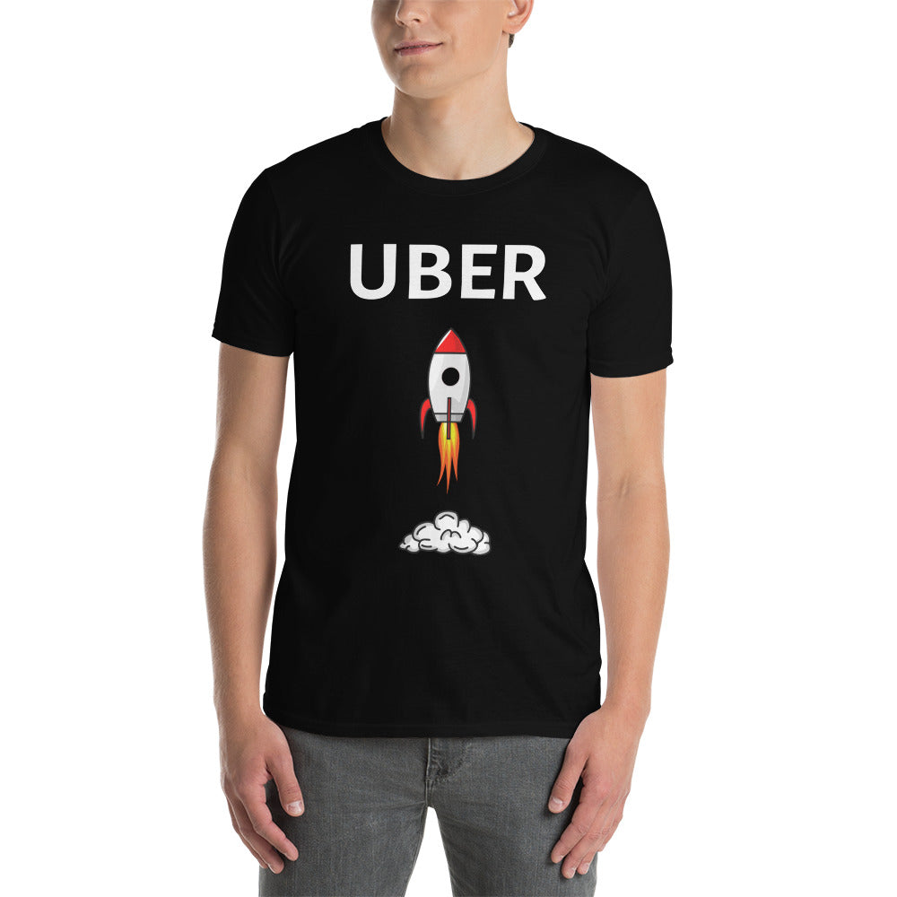 UBER Ticker Stock Market T-Shirt  | Stonksabove.com