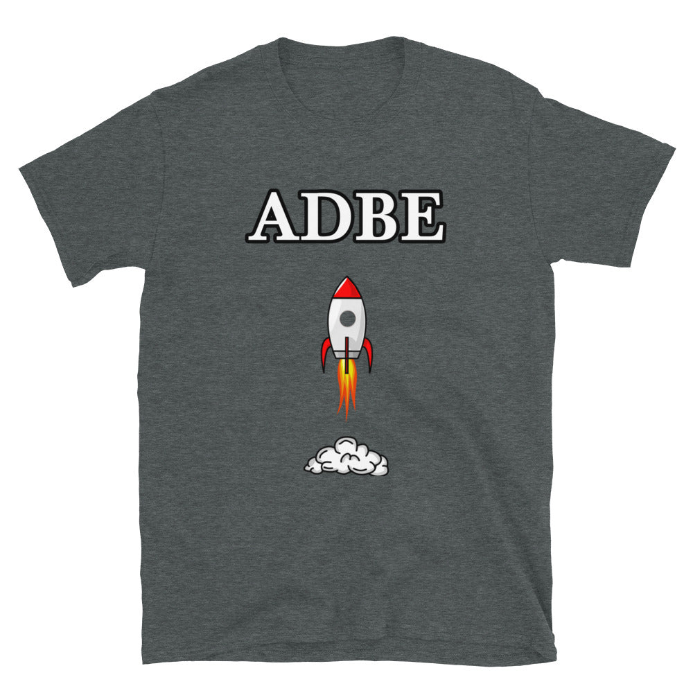 Adobe (ADBE) Ticker Stock Market T-Shirt | Stonksabove.com