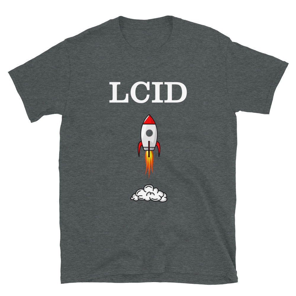 Lucid Motors (LCID) Stock ticker T-Shirt | Stonksabove.com