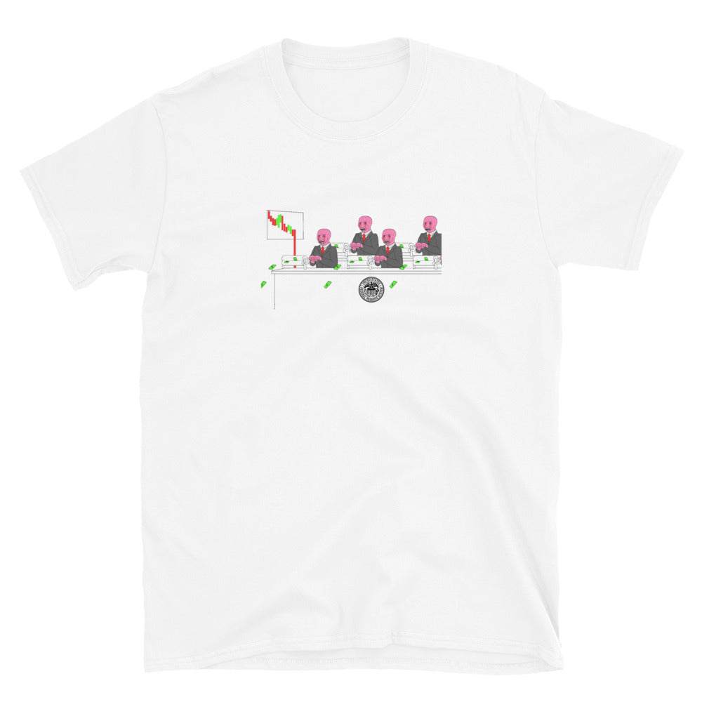 Red Wojaks Money Machine Printer BRRRR T-Shirt