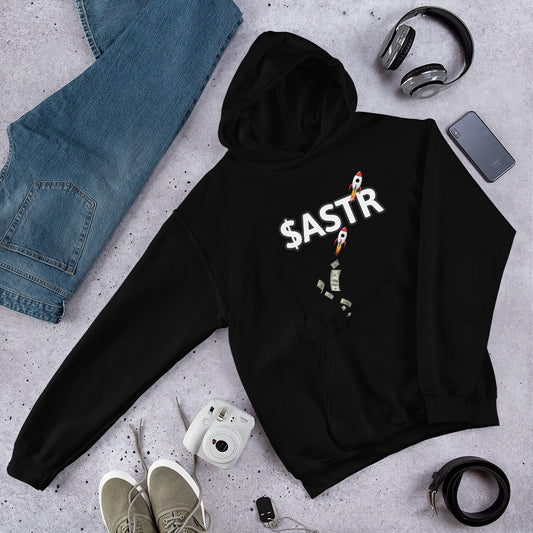 Astra Space Inc (ASTR) Stock Unisex Hoodie | Stonksabove.com