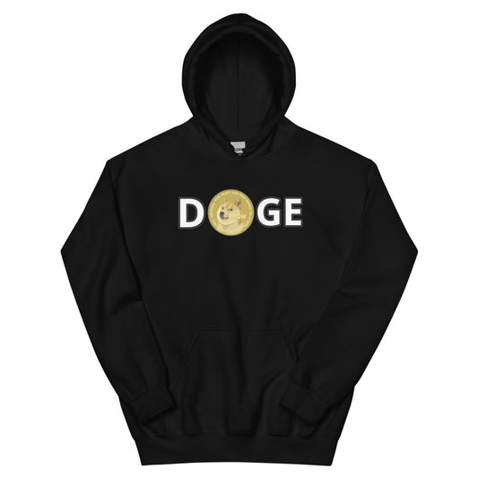 Dogecoin Crypto Coin Hoodie | Stonksabove.com