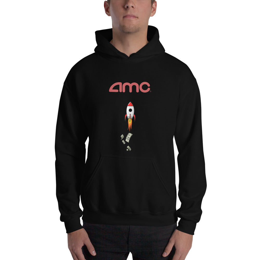 AMC Logo Stock Market Hoodie