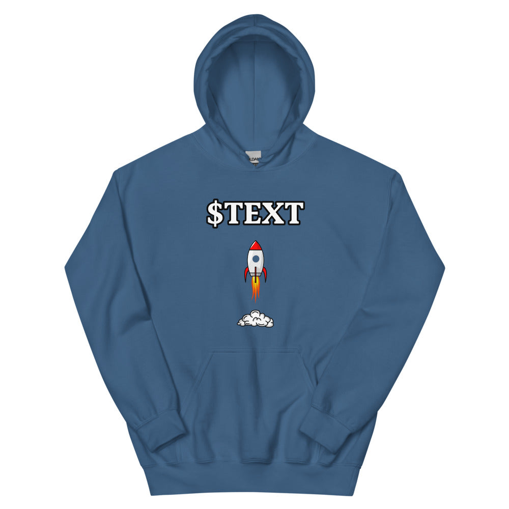 Custom Ticker  Hoodie | Stonksabove