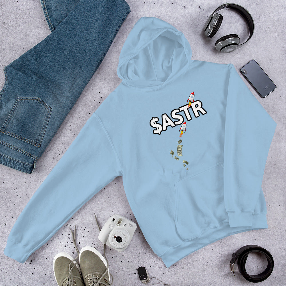 Astra Space Inc (ASTR) Stock Unisex Hoodie | Stonksabove.com