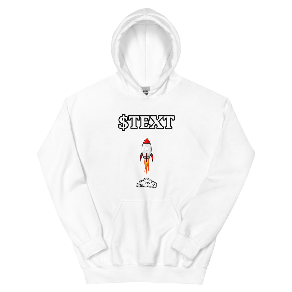 Custom Ticker  Hoodie | Stonksabove