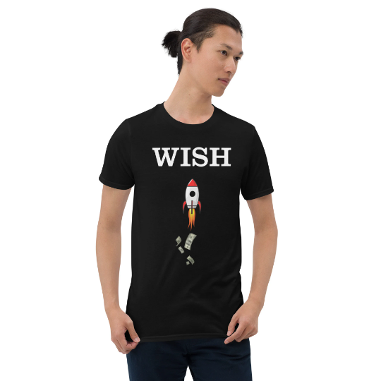 ContextLogic Inc (WISH) Stock Ticker T-Shirt | Stonksabove.com